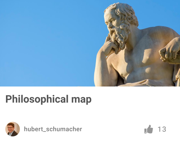 Philosophical concept map ideas