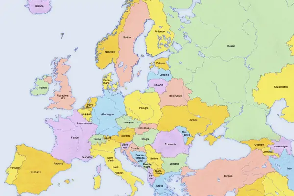 carte Europe