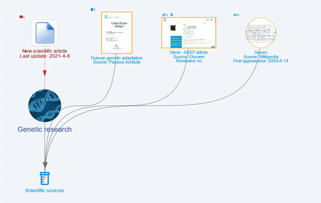 mind map support